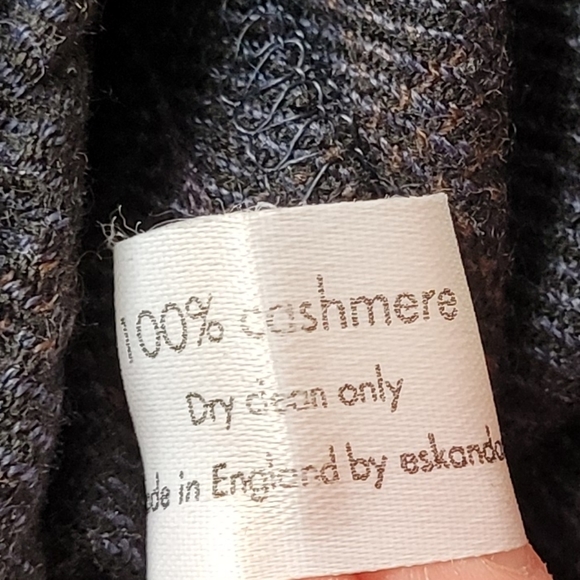 Eskandar Cashmere Plaid Drawstring Pants - Picture 7 of 9